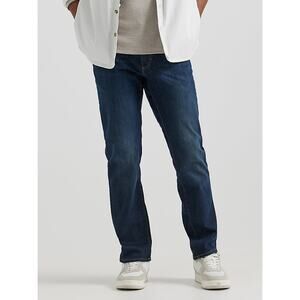 Lee Men's Extreme Motion Athletic Tapered Leg Jean blue strike 29x30